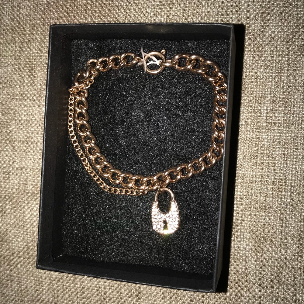 Michael Kors Diamond Lock Necklace - Picture 3 of 3